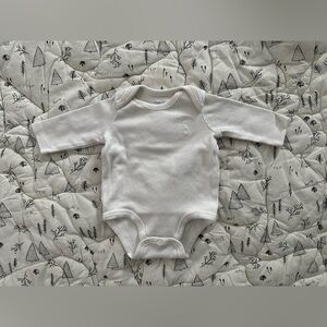 Ralph Lauren Cream Baby Bodysuit